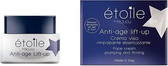 ROUGJ+ Étoile Crème Visage Anti-Âge, Effet Lift-up 30ml
