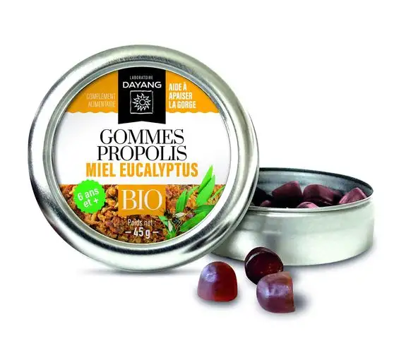 Dayang Propolis gommes BIO 45