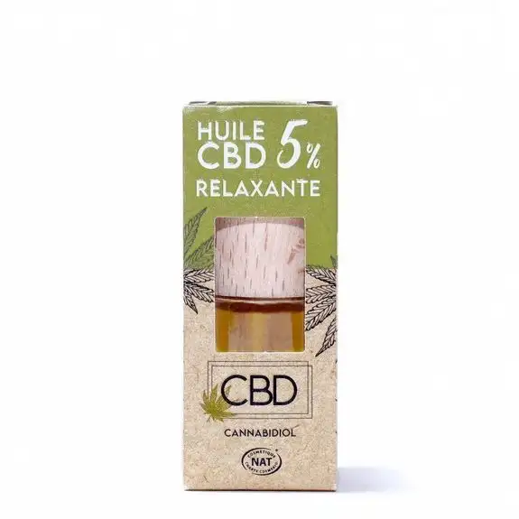 Abiocom Huile CBD 5% relaxante 15ml