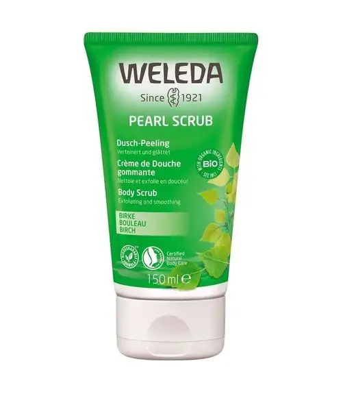 Weleda Crème de douche gommante BIO bouleau - 150ml
