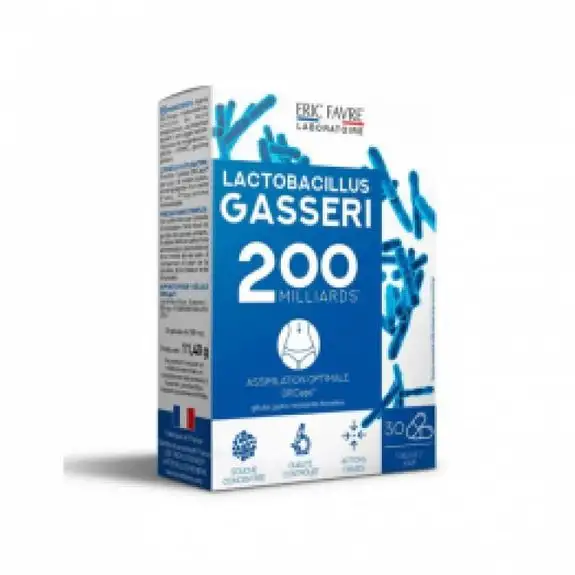 Eric Favre Lactobacillus Gasseri 30 Gélules Végétales