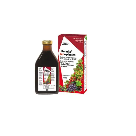 Salus Toniques Floradix Fer + Plantes 500ml