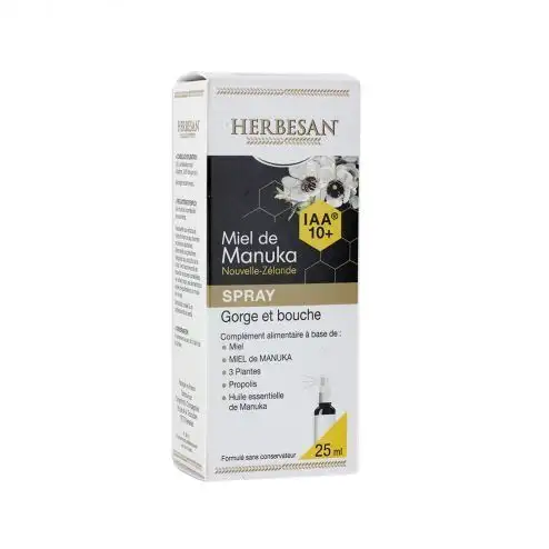Herbesan Miel de Manuka spray gorge 25 ml