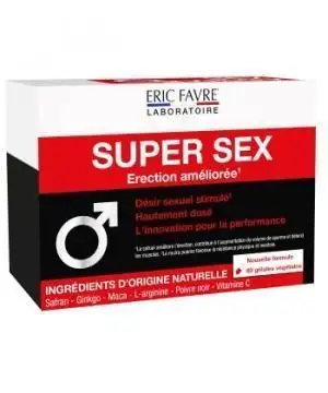 Eric Favre Super Sex 60 Gélules