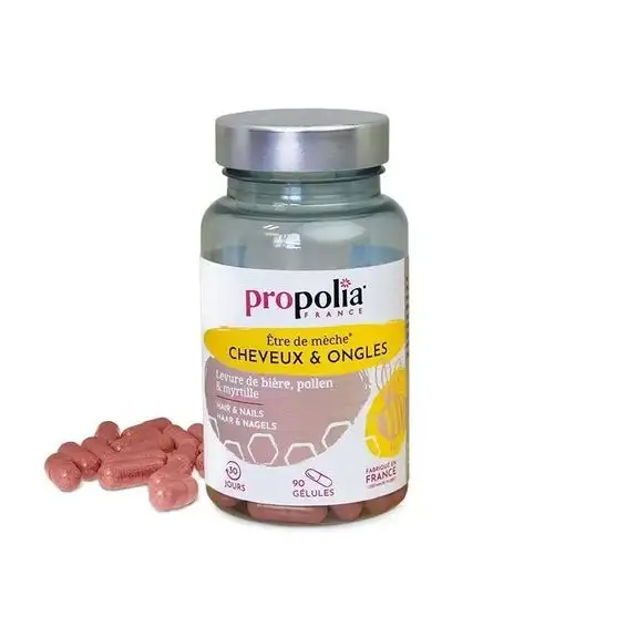 Propolia Cheveux & Ongles 90 gélules