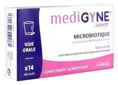 Anti gaspi 11/25 Saforelle Medigyne Microbiotique voie orale 14 gélules
