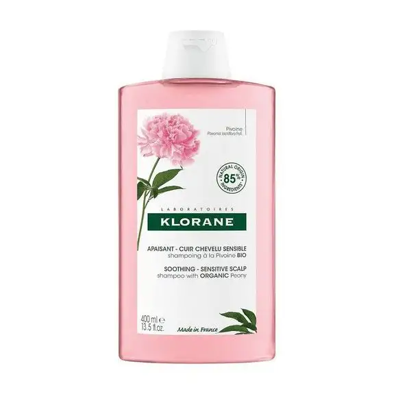 Klorane Shampoing bio apaisant à la pivoine - 400ml
