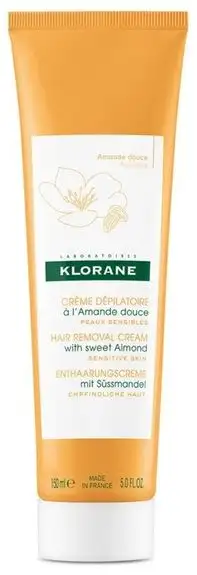 Klorane Crème Dépilatoire à l'Amande Douce 150 ml