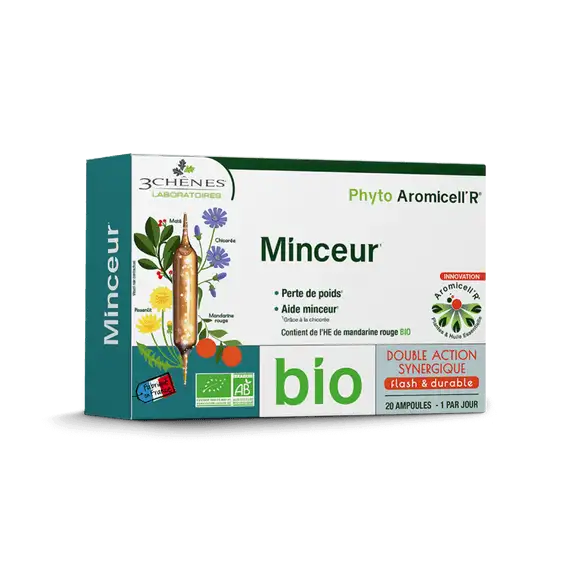 3 Chenes Phyto Aromicell’R Minceur 20 ampoules