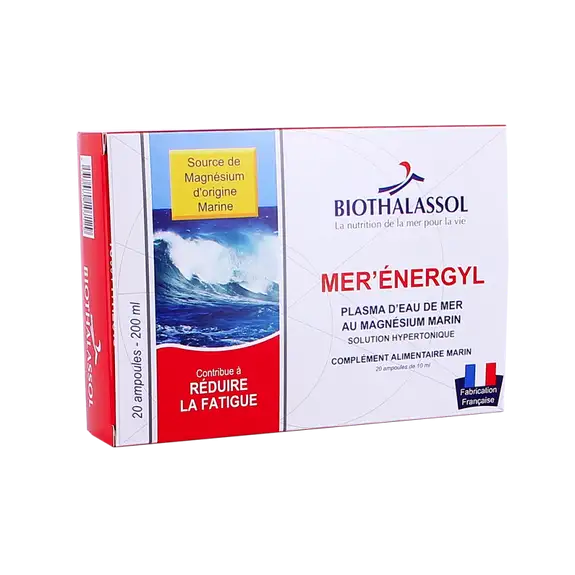 Biothalassol mer energyl 20 ampoules