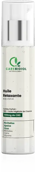 Carebidiol Huile Relaxante au cbd 50ml