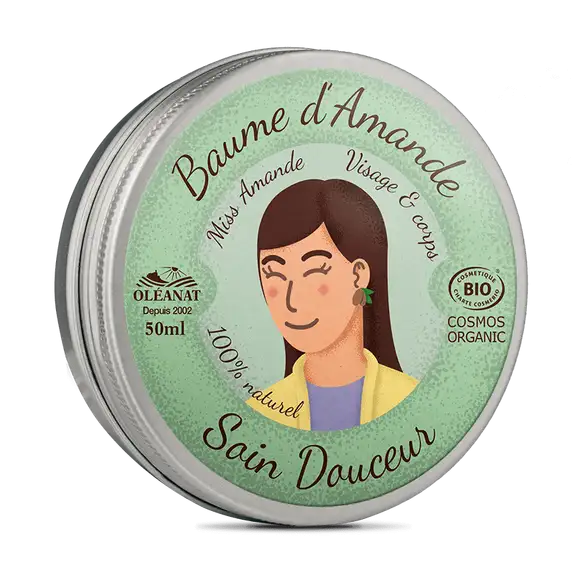 Oléanat Baume d’amande douce biologique 50ml