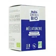 Nutrisanté mélatonine bio 15 gélules