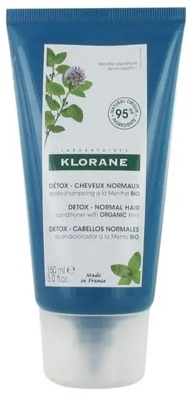 Klorane Détox Après-Shampoing à la Menthe Bio 150 ml