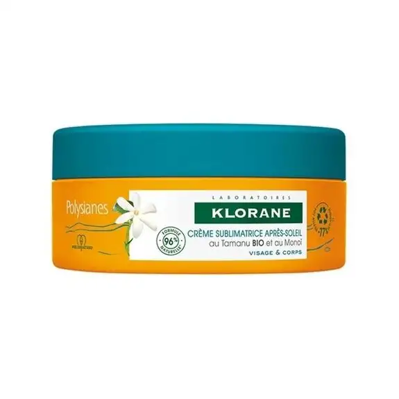 Klorane Polysianes Monoï Crème Sublimatrice Après-Soleil  200ml