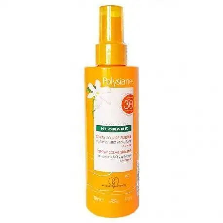Klorane Polysianes Spray Solaire Sublime au Monoï SPF30 200 ml
