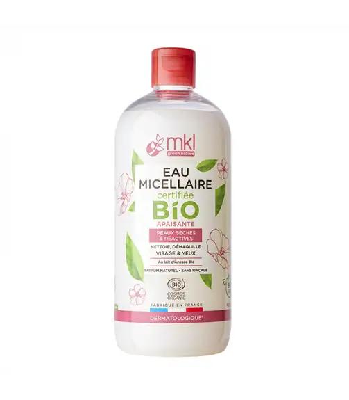 MKL Eau micellaire Apaisante certifiée BIO - 500 ml