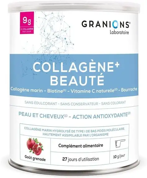 Granions collagène beauté peau et cheveux 275g