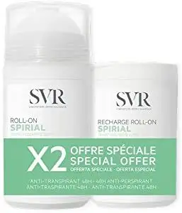 SVR Spirial Roll-On Anti-Transpirant Intense 50ml + Eco-Recharge 50ml