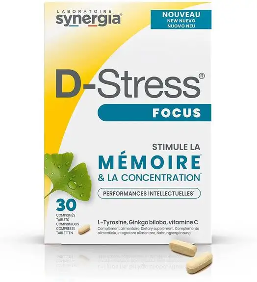 D-Stress Focus 30 comprimés Synergia