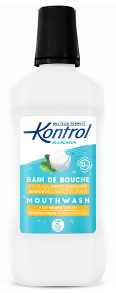Kontrol Bain de bouche blancheur 500ml