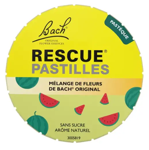 Fleur de Bach Rescue Kids Pastilles Pastèque 50g