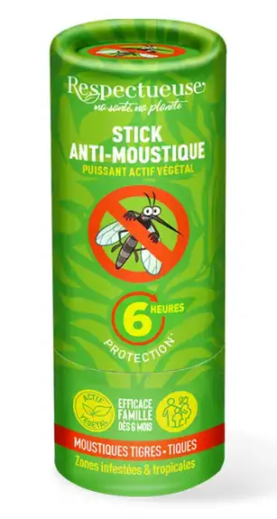 Respectueuse Stick Anti-moustique
