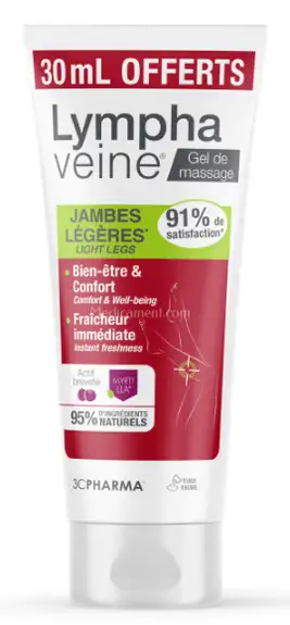 3C Pharma Lymphaveine - Gel de massage 180ml