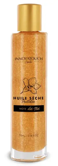 Innovatouch Huile sèche pailletée Note des Îles 50ml