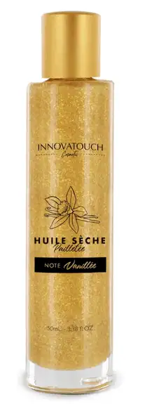 Innovatouch Huile sèche pailletée Note Vanillée 50ml