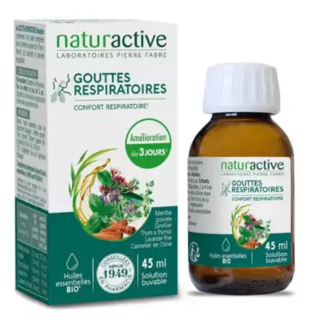 Naturactive Gouttes Respiratoires 45 ml