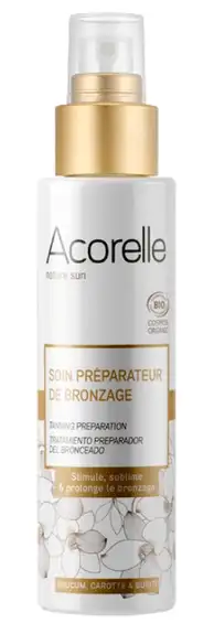 ACORELLE Soin Préparateur de Bronzage 100ml