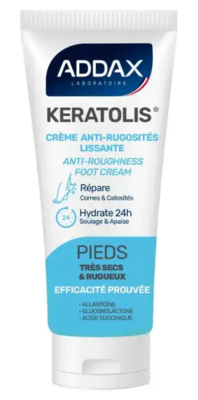 Addax Keratolis® Crème pieds anti-rugosités lissante 50ml