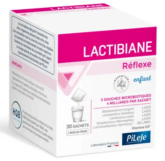 Lactibiane Reflexe Enfant 30 sachets de 1g