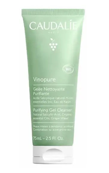 Caudalie Vinopure Gelée Nettoyante Purifiante Bio 75 ml