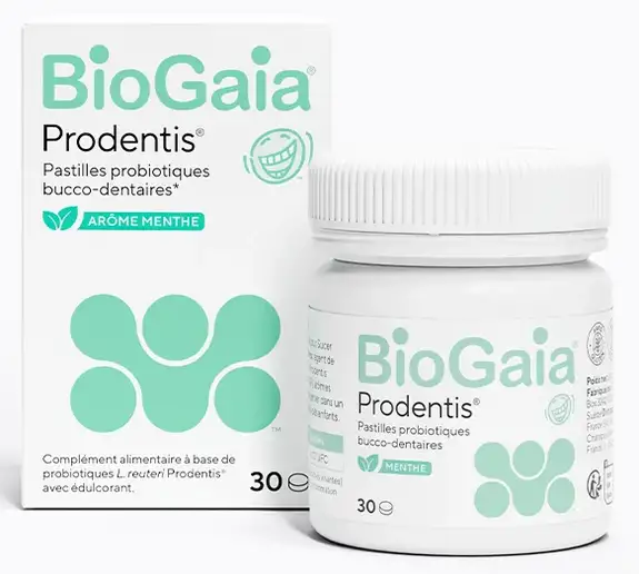 Biogaia Prodentis Comprimés probiotiques goût menthe x30