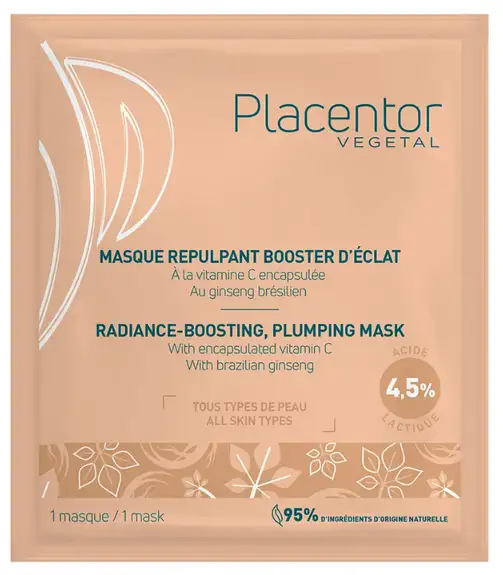 Placentor Végétal Masque repulpant éclat 25g