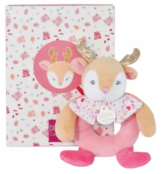Doudou et Compagnie Renne Hochet