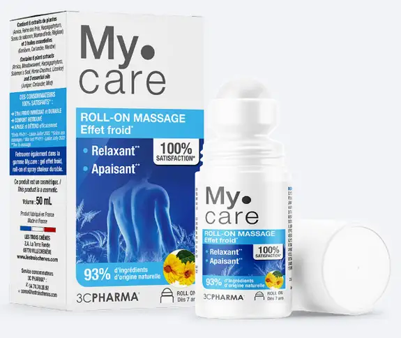 Les 3 Chênes My.Care Roll-on effet froid 50ml