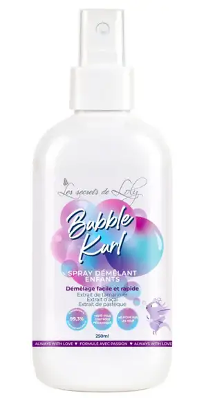 Les secrets de Loly Bubble Kurl Spray démêlant Enfant 250ml