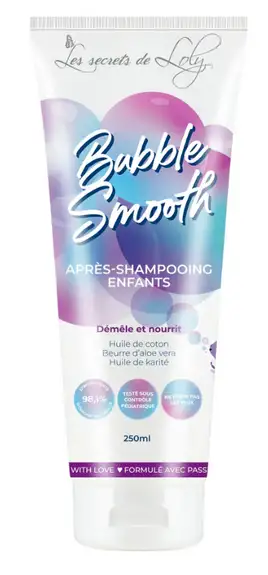Les secrets de Loly Bubble Smooth Après Shampoing Enfant 250ml