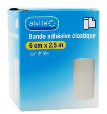 ALVITA BANDE ADHÉSIVE ÉLASTIQUE