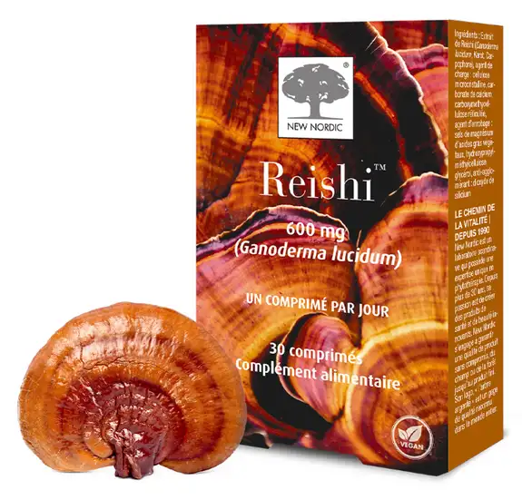New Nordic Reishi 30 comprimés