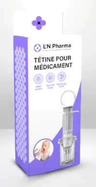 L2N Tétine pour médicament 20ml