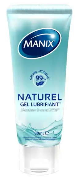 Manix Gel lubrifiant naturel 80ml