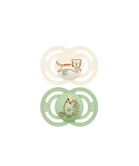 MAM sucette Perfect Animaux x2 (6 Mois et +)