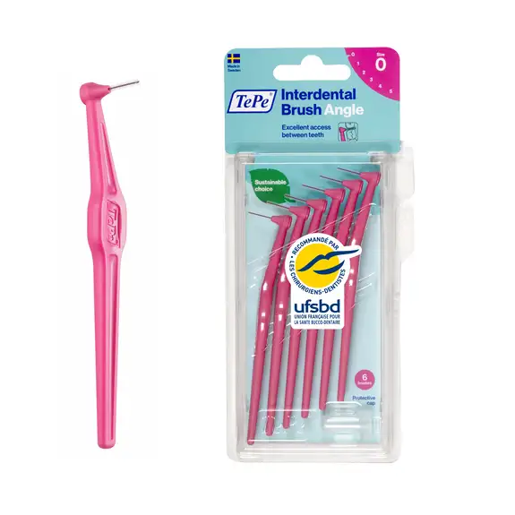 Brossette Interdentaire TePe Angle Rose