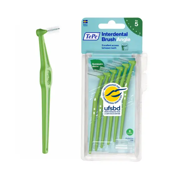 Brossette Interdentaire TePe Angle Vert