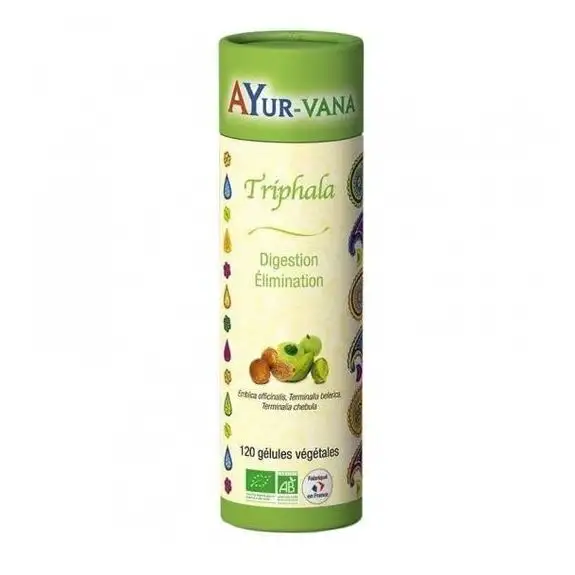 Ayurvana Triphala bio 120 gélules