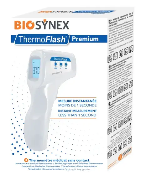 Biosynex Thermomètres ThermoFlash sans contact